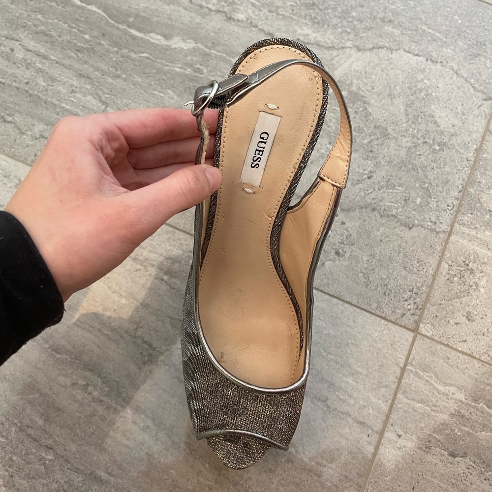 Guess heels sparkles